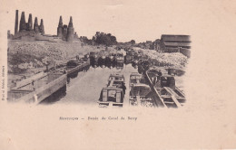 MONTLUCON(TIRAGE 1900) USINE(BATEAU DE PENICHE) - Montlucon