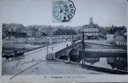 CPA (Nièvre). CLAMECY, Pont Jean Rouvet (n°11) - Clamecy