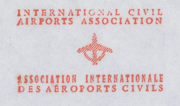Meter Cover France 1981 International Civil Airports Association - Avions