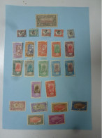 Lot Timbres Côte Des Somalis 1894 1925 Neuf Sur Charnière Et Oblitérés * - Unused Stamps