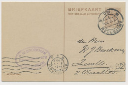 Briefkaart G. 195 Amsterdam - Zwolle 1923 - Entiers Postaux
