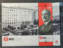 2023 - Portugal - MNH - 100 Years Of IPO (Institute Of Cancer In Lisbon)  - Block Of 1 Stamp - Blocks & Sheetlets