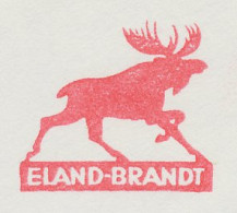 Meter Cut Netherlands 1967 Moose - Elk - Sonstige & Ohne Zuordnung