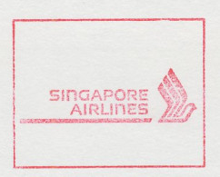 Meter Cut Netherlands 1991 Singapore Airlines - Airplanes