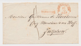 Doesborgh - Zutphen 1864 - Na Posttijd - ...-1852 Préphilatélie