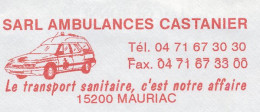 Meter Cover France 2003 Ambulance - Sonstige & Ohne Zuordnung