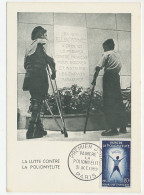 Maximum Card France 1959 Yhe Fight Against Polio - Autres & Non Classés