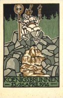 Frankfurt - Wäldchestag Von Anno Dazumal - Königsbrunnen 1914 - Frankfurt A. Main