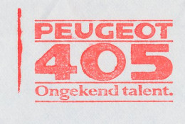 Meter Cover Netherlands 1988 Car - Peugeot 405 - Autos