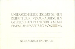 Typographische Gesellschaft Frankfurt - Frankfurt A. Main
