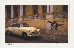 Postal Stationery Cuba Car - Dancing - Voitures