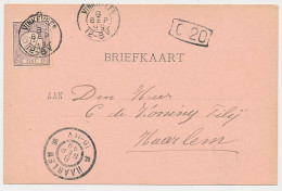 Kleinrondstempel Vinkeveen 1899 - Unclassified