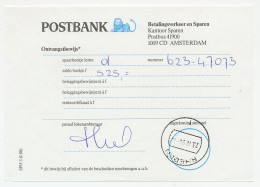 Rheden 1990 - Postbank - Ontvangstbewijs - Non Classés