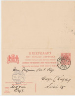Briefkaart G. 66 Amsterdam - Hagen Duitsland 1905 - Interi Postali