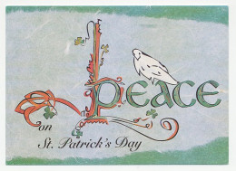 Postal Stationery Ireland 1994 Peace - St. Patrick S Day - Autres & Non Classés