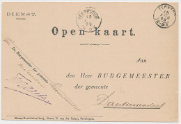 Kleinrondstempel Ferwerd 1899 - Non Classés