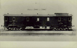Reproduction - Ddyi 25001 à 25087 - Eisenbahnen