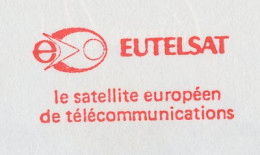 Meter Cover France 1988 Eutelsat - European Telecommunications Satellite Organization - Astronomia