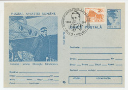 Postal Stationery Romania 1993 Gheorghe Banciulescu - Aviator Commander - Airplanes