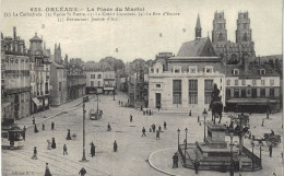 Carte POSTALE Ancienne De  ORLEANS - Place Du Martoi - Orleans