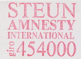 Meter Cut Netherlands 1987 Amnesty International - Autres & Non Classés