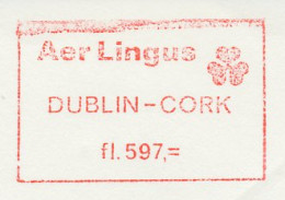 Meter Cut Netherlands 1981 Aer Lingus - Dublin - Cork - Airplanes