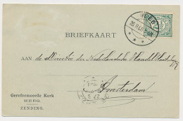 Briefkaart Heeg 1908 - Gereformeerde Kerk - Zending - Unclassified