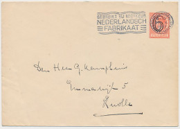 Envelop G. 24 Amsterdam - Zwolle 1933 - Entiers Postaux