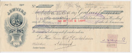 Plakzegel 5 Ct Den 19.. - Wisselbrief Amsterdam 1917 - Steuermarken