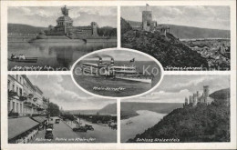 71861715 Koblenz Rhein Deutsche Eck Kaiser Wilhelm Denkmal Schloss Lahneck Stolz - Koblenz
