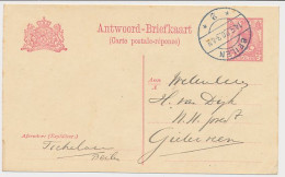 Briefkaart G. 105 A-krt. Beilen - Gieterveen 1920 - Entiers Postaux