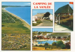 SAINT MARTIN DE BREHAL, CAMPING INTERNATIONAL DE LA VANLEE, MULTIVUE COULEUR   REF 16873 - Autres & Non Classés