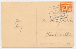 Treinblokstempel : Zwolle - Leeuwarden IA 1927 - Unclassified