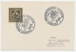 Card / Postmark Austria 1936 Motor - High Street Race - Motorfietsen