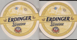 5003444 Bierdeckel Rund - Erdinger - Beer Mats