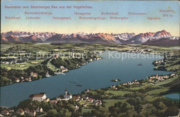 71861706 Starnbergersee Aus Der Vogelschau Mit Alpenpanorama Buchhof - Starnberg