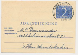 Verhuiskaart G. 23 Wissekerke - S Heer Arendskerke 1955 - Entiers Postaux
