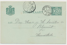 Kleinrondstempel Uitgeest 1899 - Unclassified