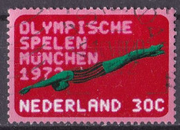 (Niederlande 1971) Olympische Spiele - München, Deutschland O/used (A5-19) - Zomer 1972: München