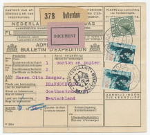 Em. Fotomontage Wilhelmina Pakketkaart Rotterdam - Duitsland 193 - Zonder Classificatie