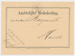 Kleinrondstempel Diever 1889 - Unclassified