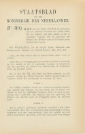 Staatsblad 1914 : Spoorlijn Sittard - Heerlen - Bovenste Locht - Documents Historiques