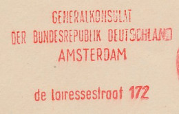 Meter Cover Netherlands 1956 Germany - Consulate - Zonder Classificatie