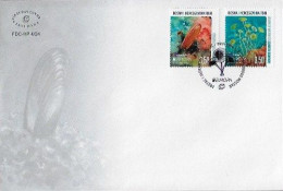 BOSNIA And HERZEGOVINA MOSTAR /BOSNIA CROATA  -EUROPA-CEPT 2024 -"UNDERWATER FLORA And FAUNA"- FDC De La SERIE - 2024