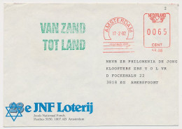 Meter Cover Netherlands 1982 - Krag 140 Jewish National Fund - From Sand To Land - Non Classés