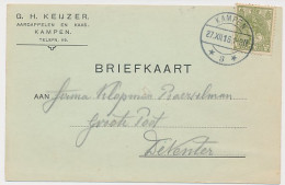 Firma Briefkaart Kampen 1916 - Aardappelen - Kaas - Zonder Classificatie