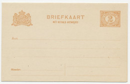 Briefkaart G. 89 II  - Ganzsachen