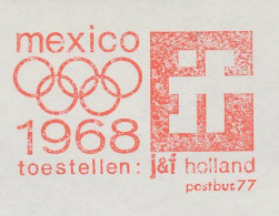 Meter Cut Netherlands 1970 Olympic Games Mexico 1968 - Altri & Non Classificati