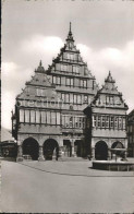 71861644 Paderborn Rathaus Giebel Brunnen Paderborn - Paderborn