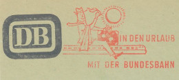 Meter Cut Germany 1965 Deutsche Bundesbahn  - Trains